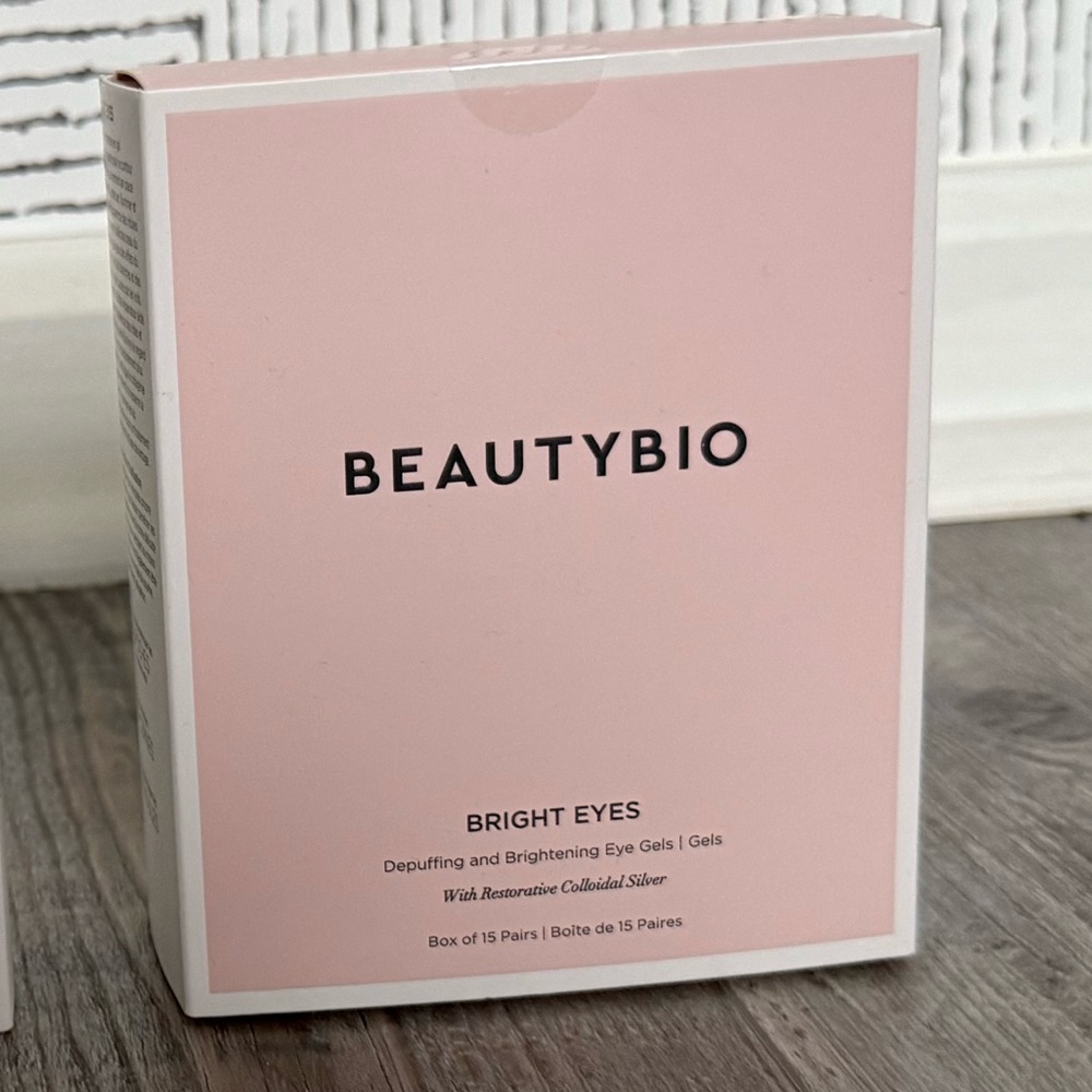 TWO Boxes Beauty Bio Bright Eyes Gel Eye Mask Treatments 30 pairs NEW - Picture 5 of 7